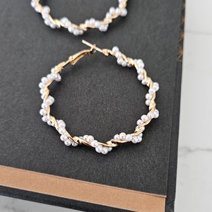 JULES Twist Hoop Earrings