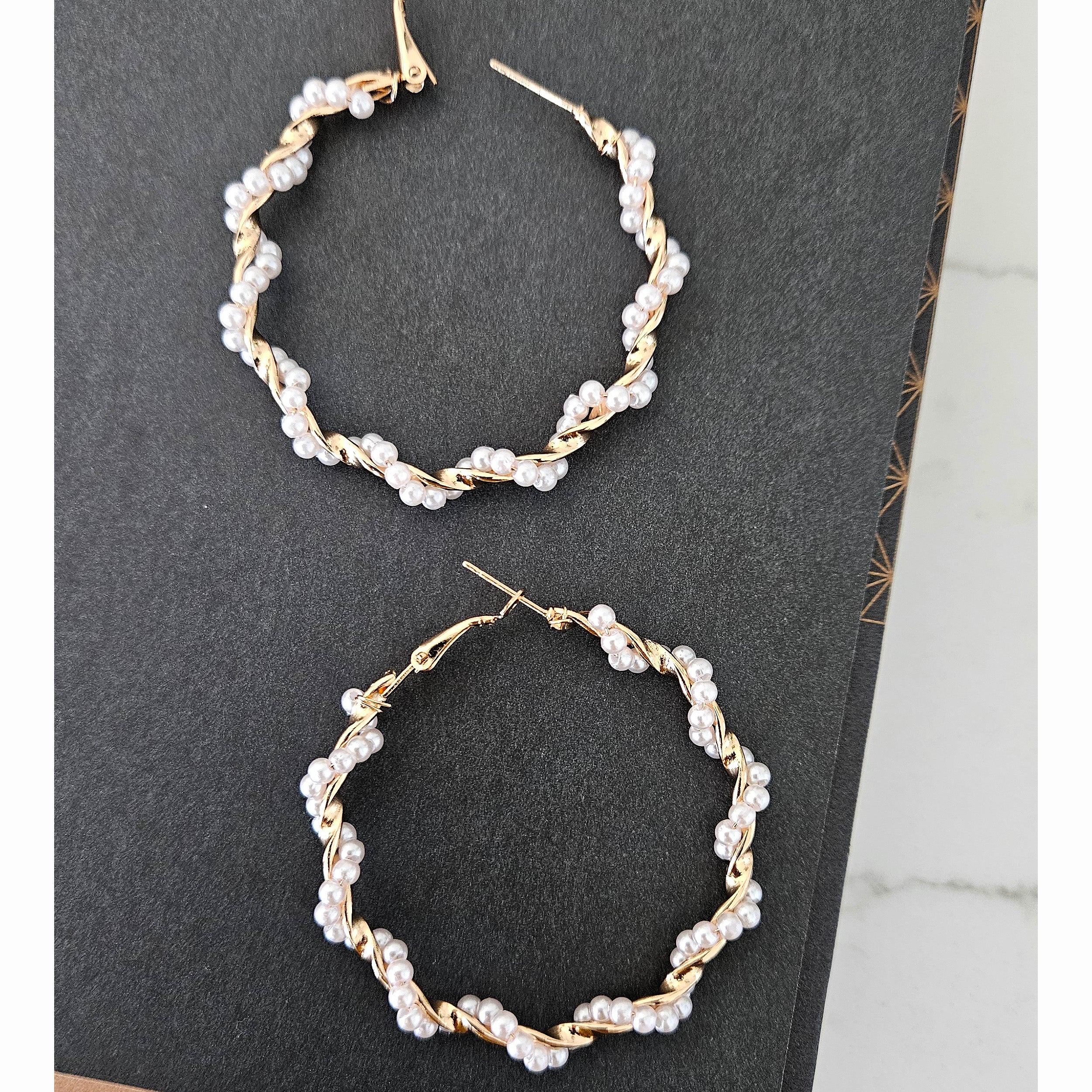 JULES Twist Hoop Earrings