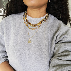 GENEVIEVE Cuban Link Necklace