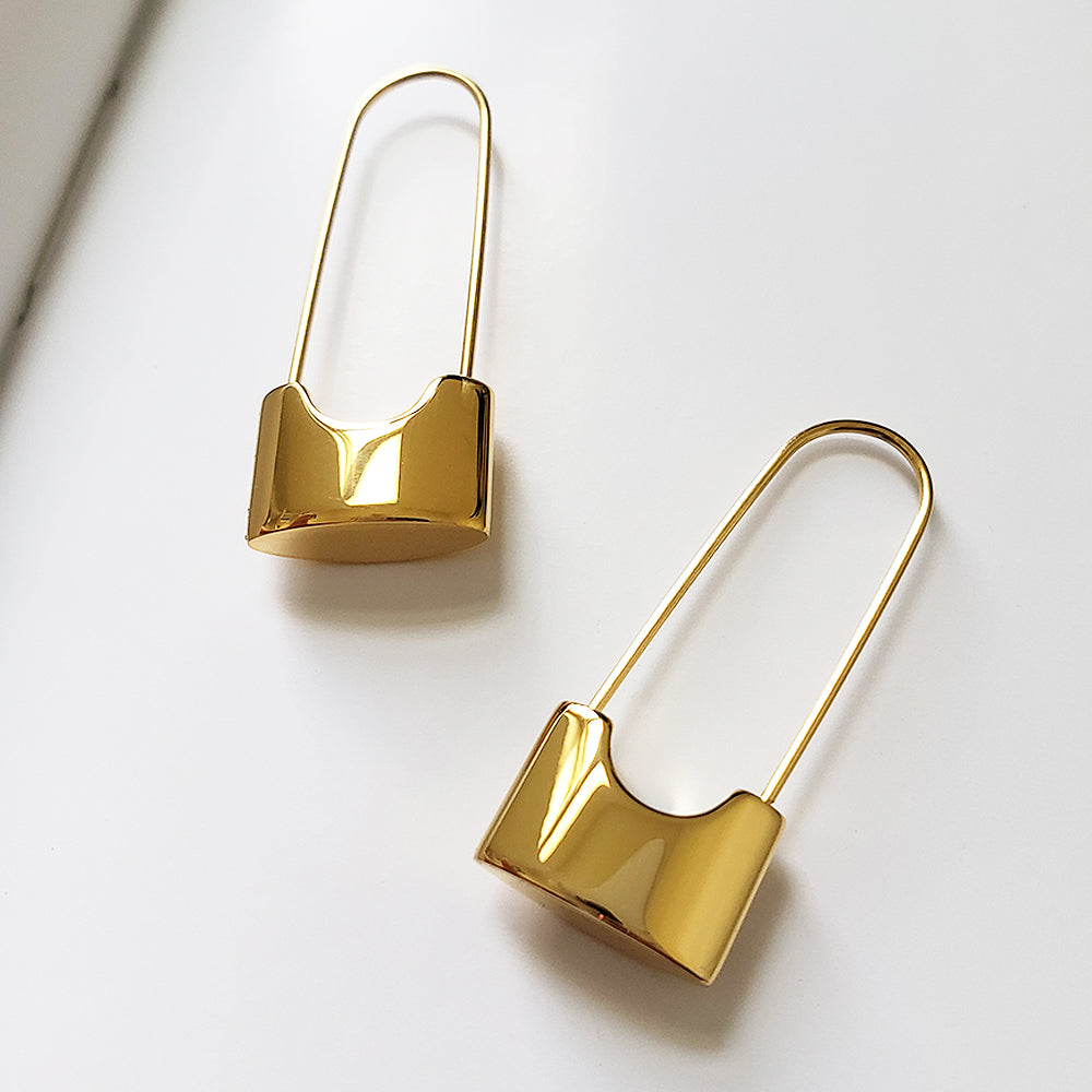 CAMILLE Lock Earrings