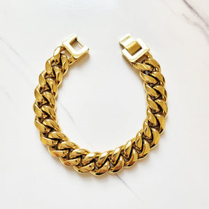 GENEVIEVE Cuban Link Bracelet