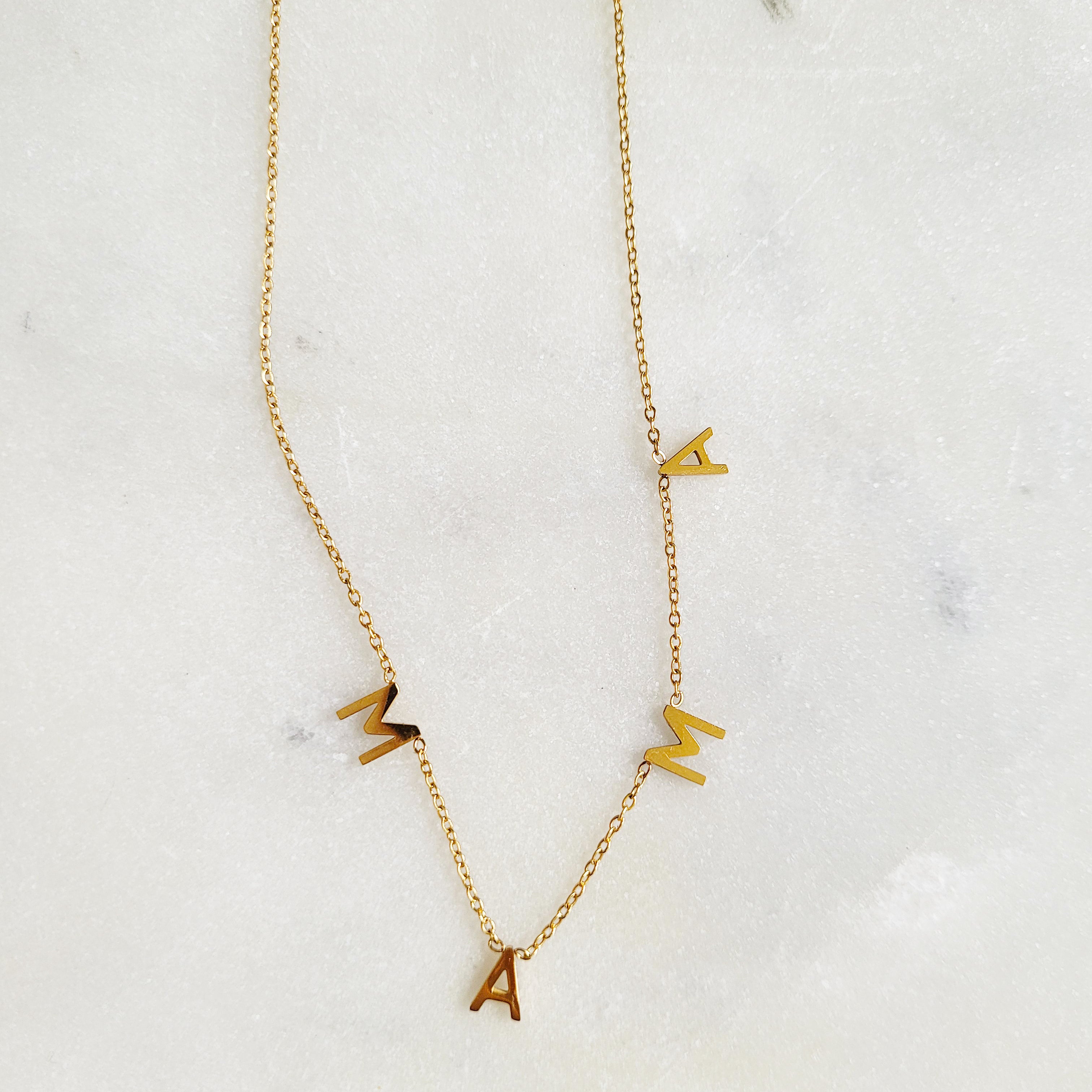 NICOLETTE Letter Necklace