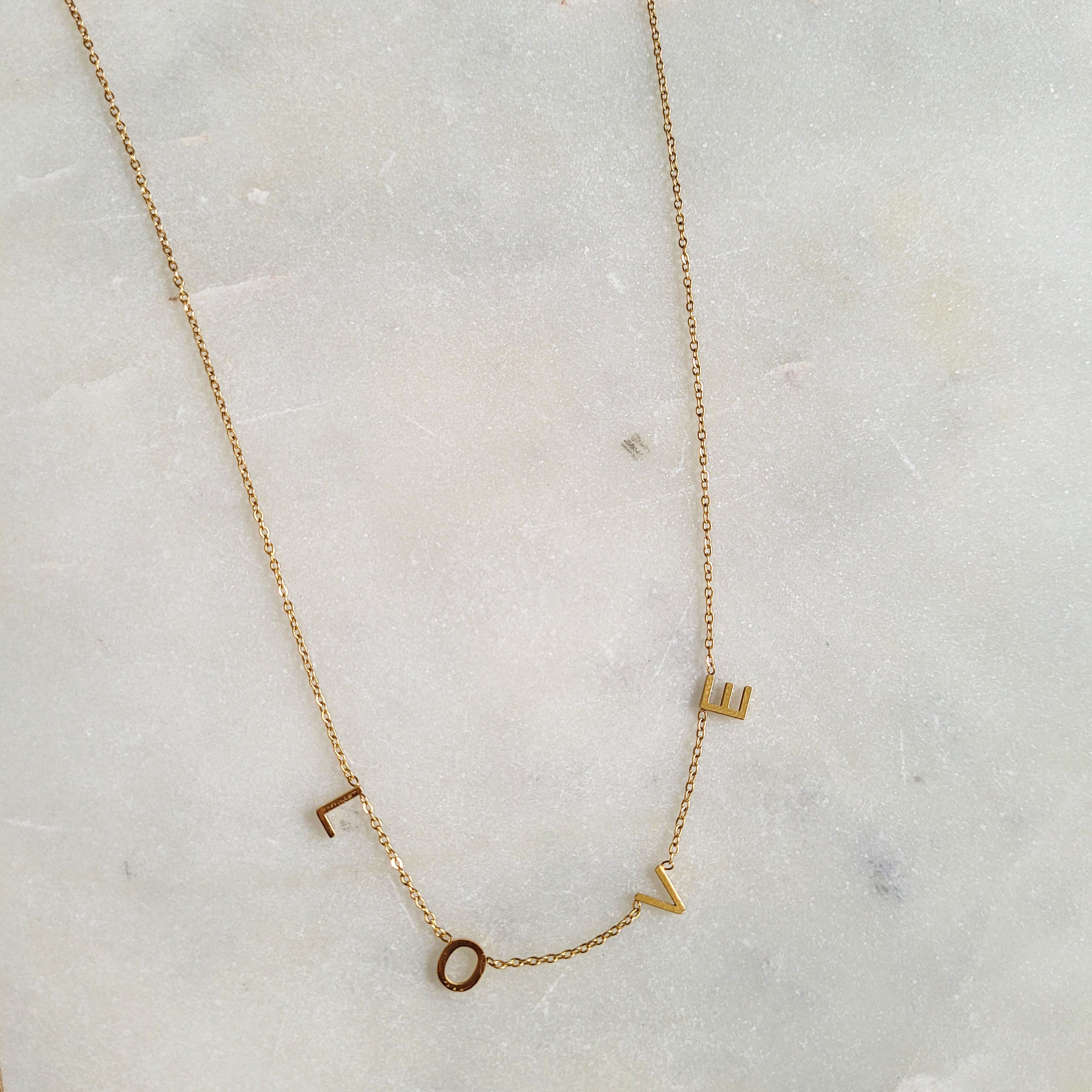 NICOLETTE Letter Necklace