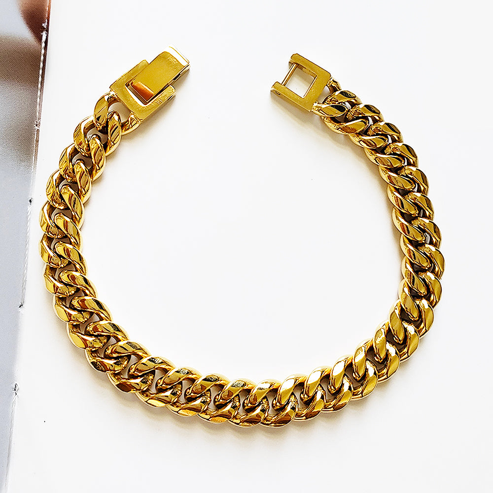 ANAIS Cuban Link Bracelet – Second and C